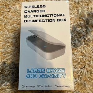 Wireless charger multifunctional disinfection box